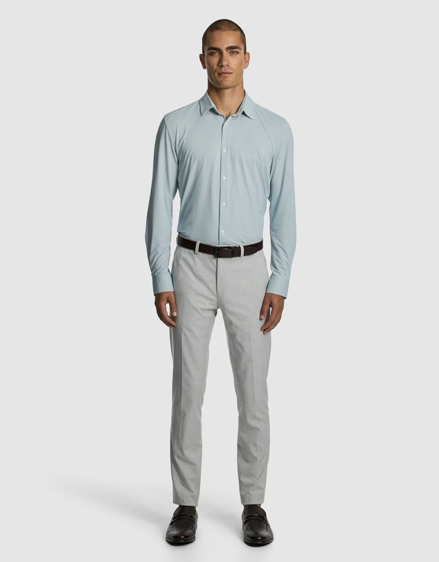 yd. - Flex Slim Fit Premium Dress Shirt
