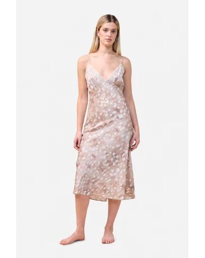 Gingerlilly - Melody Brown Spot Nightie