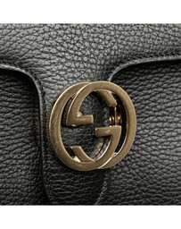 Pre-Loved by Azura Reborn - Pre-Loved Small Dollar Calfskin Interlocking G Crossbody