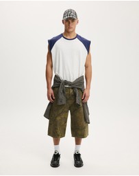 Cotton On - Cropped Fit Muscle