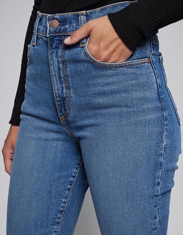 Nobody Denim - Frankie Ankle Stretch Slim High Rise Jeans