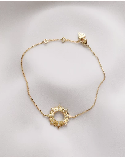 Wanderlust + Co - Sunseeker Gold Bracelet