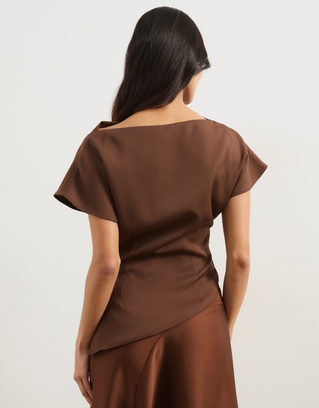 Atmos&Here - Poppy Ruched Waist Top