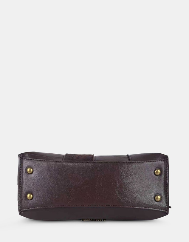 Steve Madden - BRomey Ml Brown Top Handle Bag