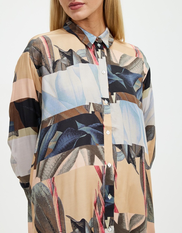 Grace Willow - Jasmine Silk Shirt Dress