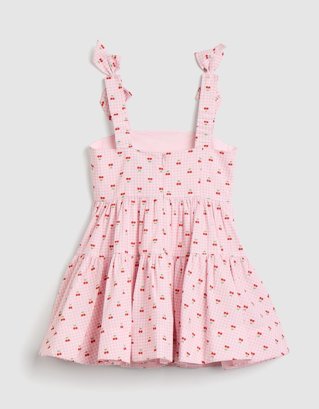 Bardot Junior - Suki Cherry Mini Dress - Kids-Teens