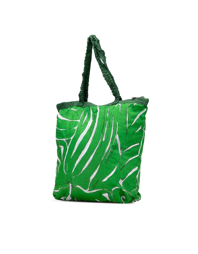 Miu Miu - Pre-Loved Canvas Printed Ivy Tote