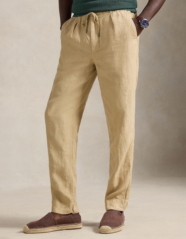 Polo Ralph Lauren - Lateef Slim Tapered Fit Linen Pants - ICONIC EXCLUSIVE