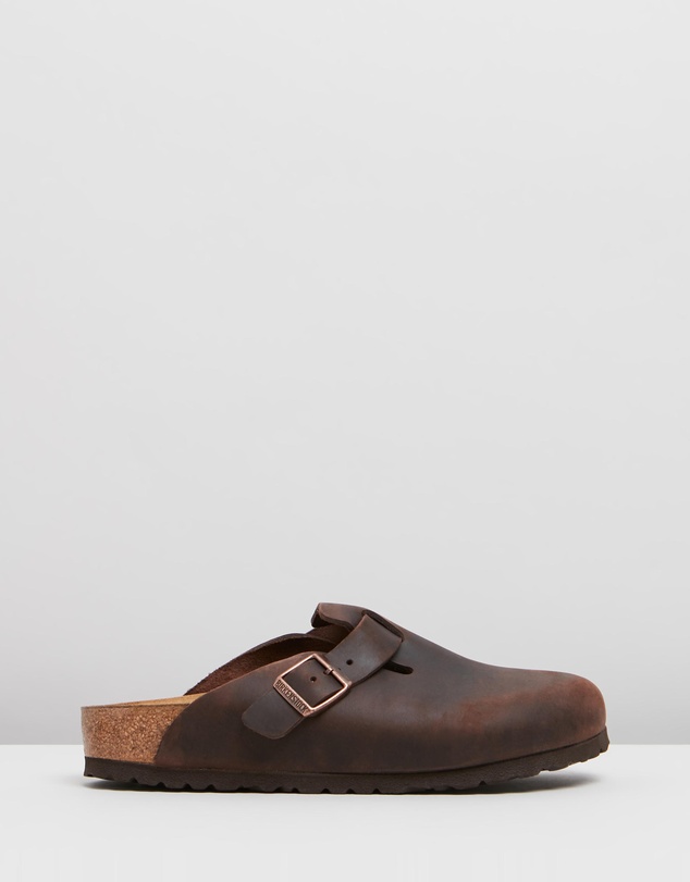 Birkenstock - Boston Nubuck Oiled Narrow
