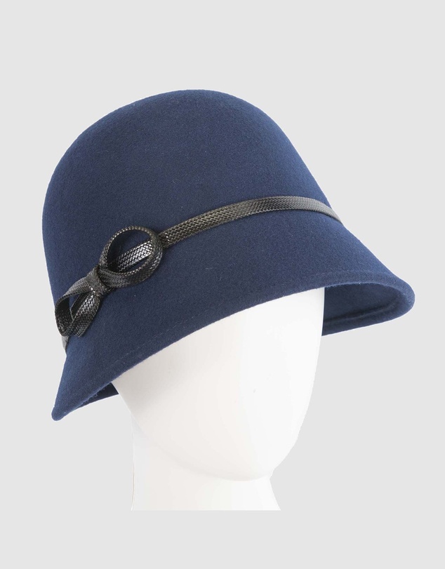 Max Alexander - Felt Navy Fashion Bucket Hat