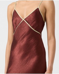 Third Form - Crush Contrast Bind Cami Dress