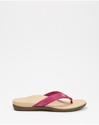 Vionic - Casandra Toe Post Sandal - Magenta