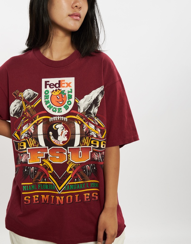 Vintage by The Real Deal - Pre Loved - 1996 NCAA Florida State Seminoles Tee
