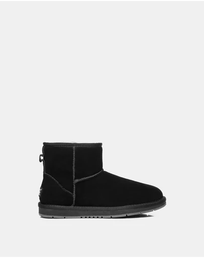 EVERAU - Australian Shepherd Ugg Mini Classic Suede Cow Suede Upper UGG Boots