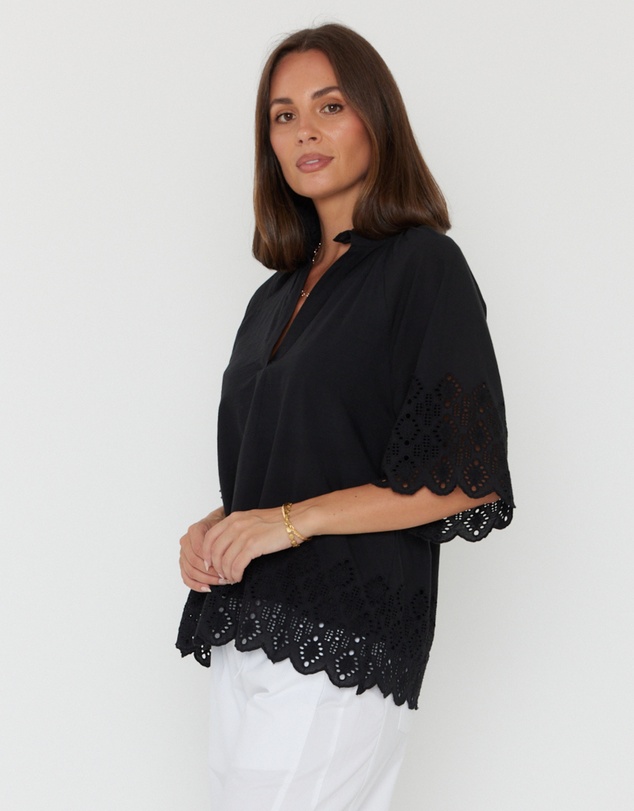 ALEXANDRA - Jolta Blouse Black