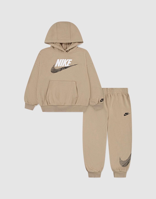 Nike - Nike Sportswear In The Zone Oversize French Terry Set - Kids
