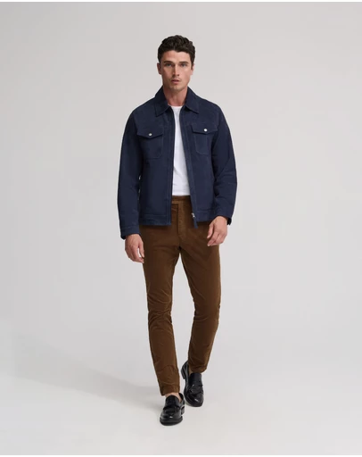 Oxford - Suede Trucker Jacket