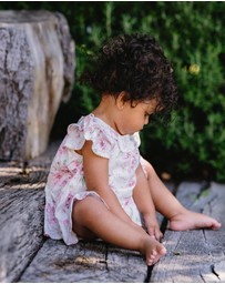 Bebe by Minihaha - Evie Print Overlay Dress - Babies