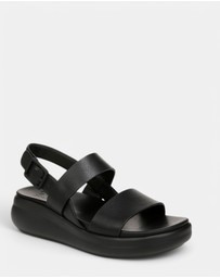 Naturalizer - Coast Sandal - Black Tumble
