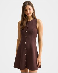 Forever New - Lucienne Fit and Flare Knitted Mini Dress