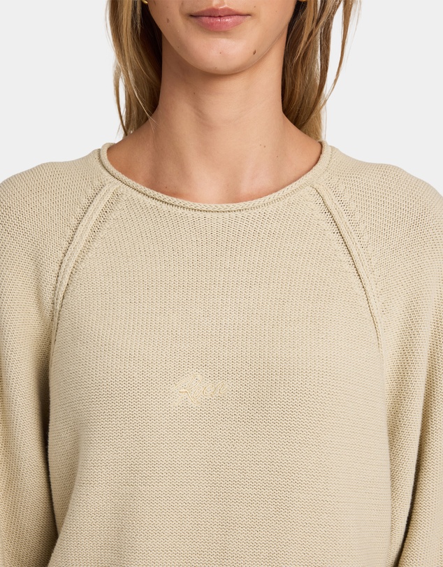 RVCA - Womens Ivy Raglan Crew Neck