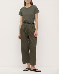 Assembly Label - Geno Poplin Pant Moss
