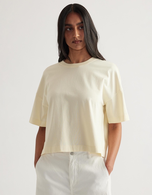 Decjuba - Allegra Cropped Boxy Tee