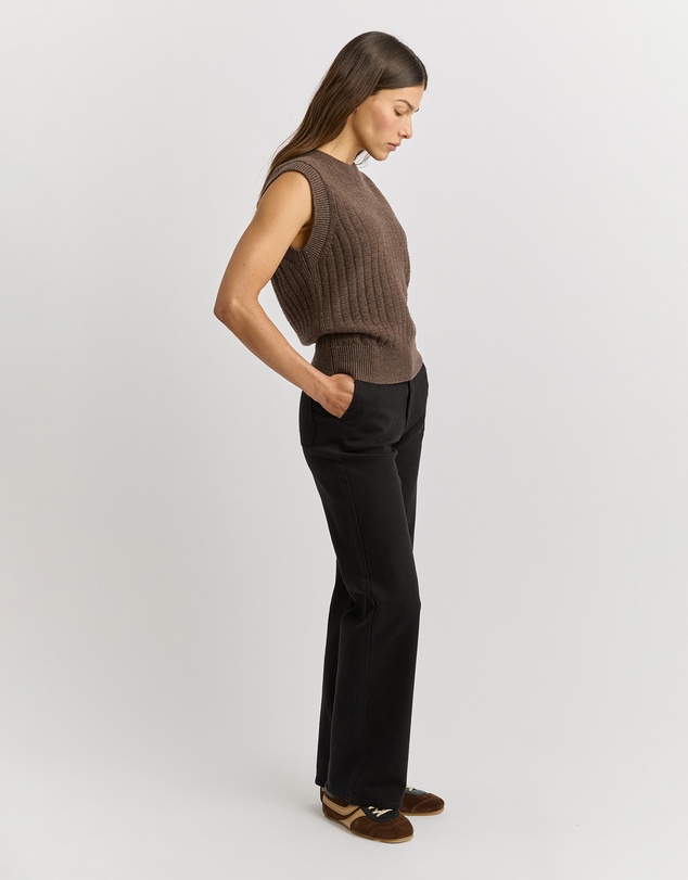 Toorallie - Grid Knit Vest