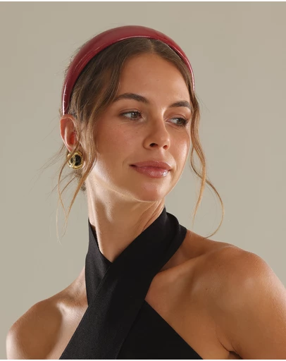 Morgan & Taylor - Melody Faux Leather Headband