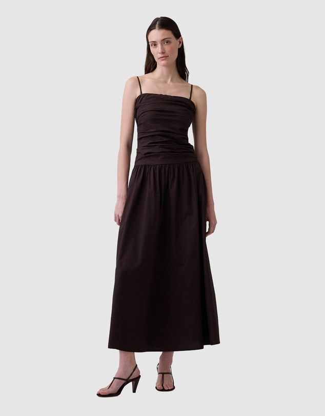 GAP - Strapless Draped Bodice Maxi Dress