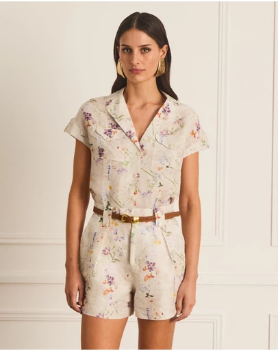 Aqua Blu Australia - Moonflower Christine Shirt