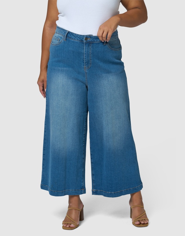 Indigo Tonic - Leigh Denim Culotte