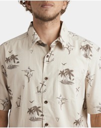 Quiksilver - Mens Horizon Haze Short Sleeve Shirt