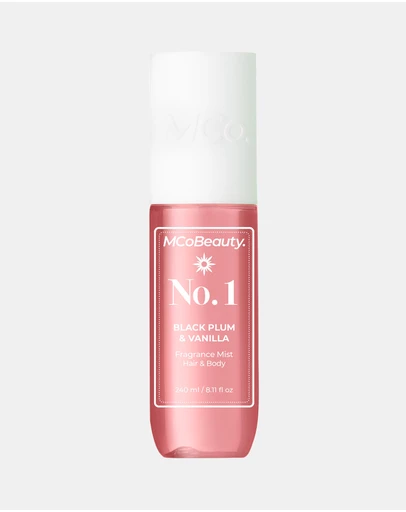 MCoBeauty - Fragrance Mist Hair & Body 90ml - No.1 (Black Plum & Vanilla)
