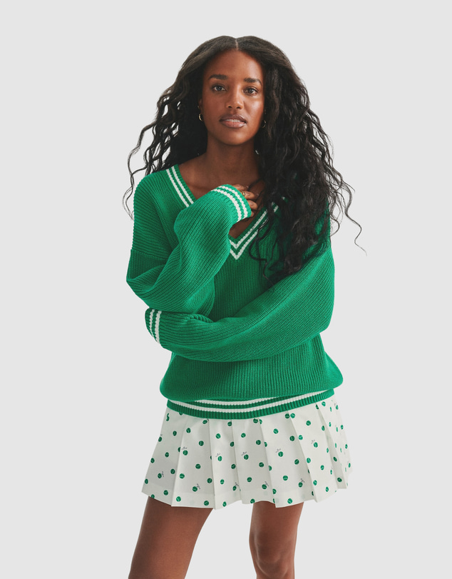 GAP - GAP x Malbon Mini Hi Low Skort with Tie Waist