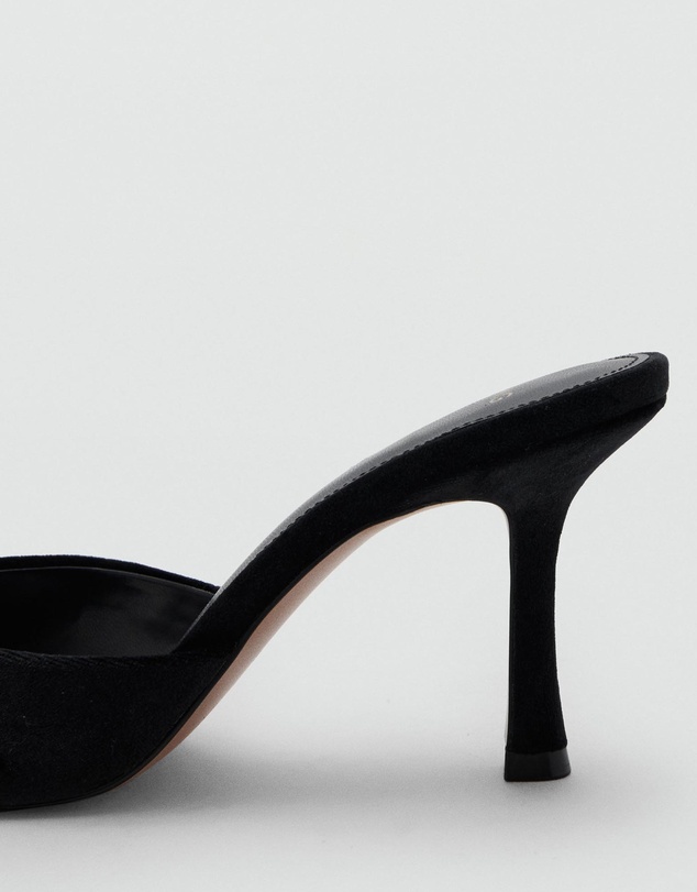 M.N.G - Velvet Pointed Heels