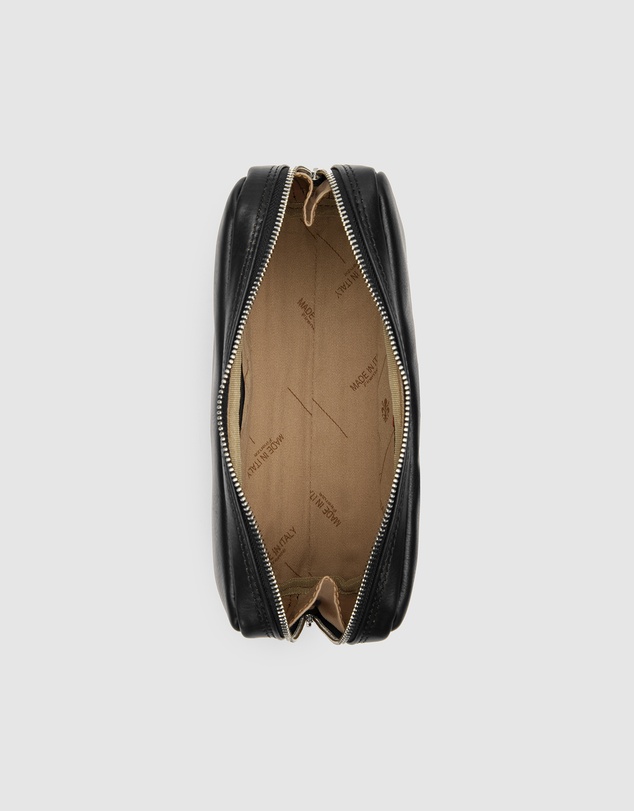 Republic of Florence - Primo Matt Black Toiletry Bag