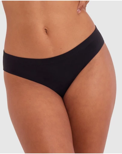 Bras N Things - Body Bliss Brazilian Knicker - Black