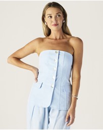 MOS The Label - Monaco Suiting Bustier 