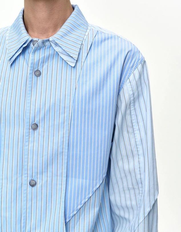 Andersson Bell - Double Layered Stripe Shirt