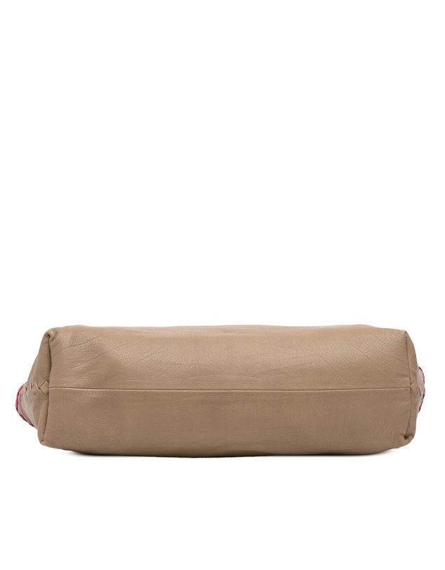 Pre-Loved by Azura Reborn - Pre-Loved Intrecciato Trimmed Bicolor Nappa Tote