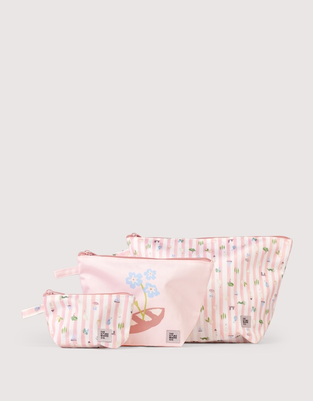 The Somewhere Co - Boat Days Handy Pouch Trio