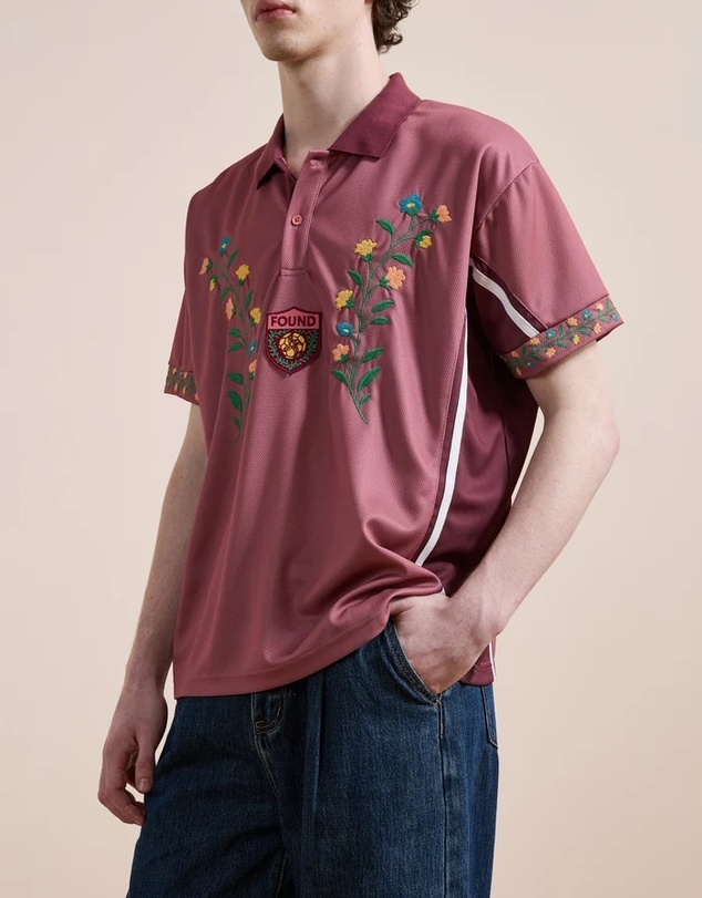 Found - Floral Polo Jersey