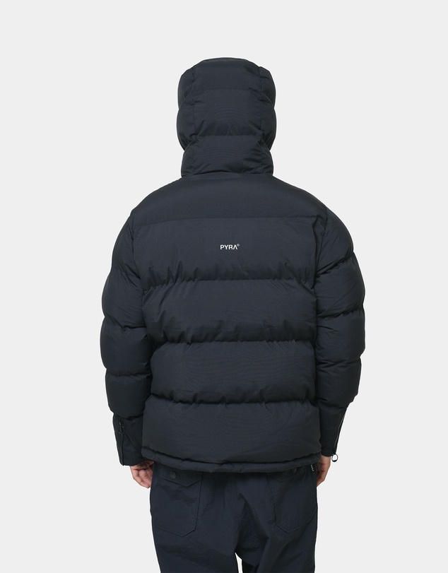 PYRA - Alpine Puffa Jacket Black