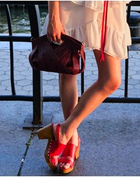 Belle & Bloom - Fire On Fire Clog Shoe