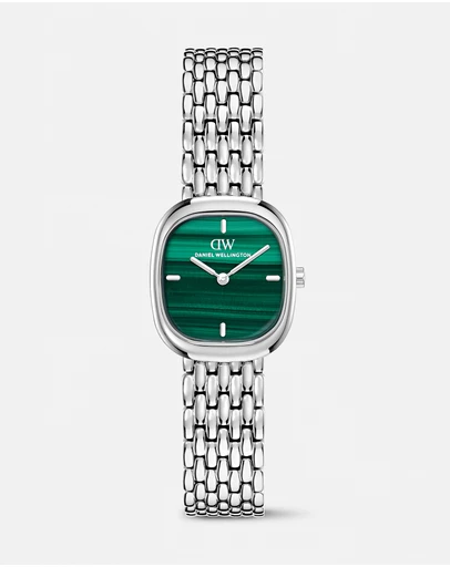 Daniel Wellington - Corta 24x28mm Malachite Grain-Link
