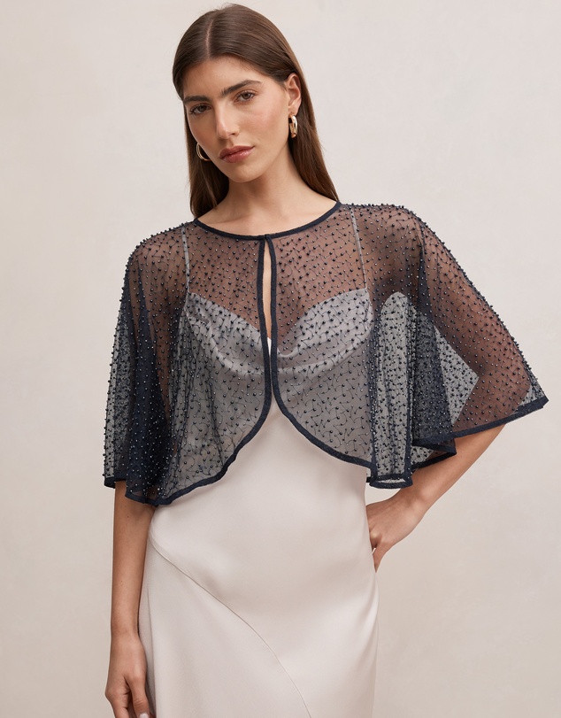 Forever New - Eloise Beaded Cape