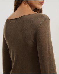 Atmos&Here - Bella Fine Knit Top