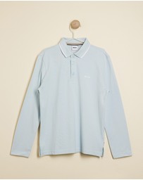 BOSS - Long Sleeve Polo - Kids-Teens
