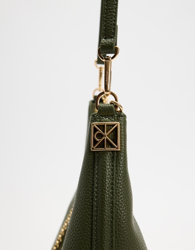 Calvin Klein - Emblem Hw Pebble Top Zip Hobo